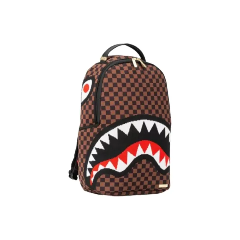 SPRAYGROUND Polyester Backpack Unisex Brown-2