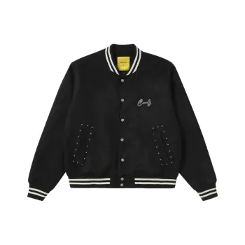Candymade Haus Baseball Jacket Unisex Black