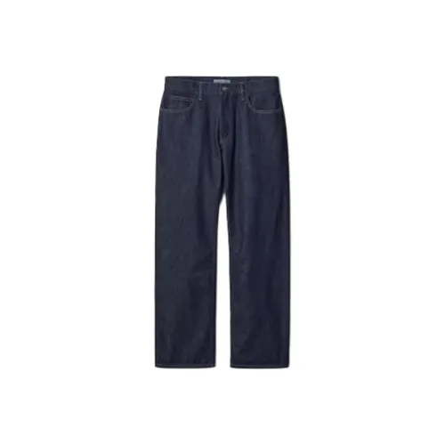 Jw Anderson X UNIQLO Jeans Men Dark Blue