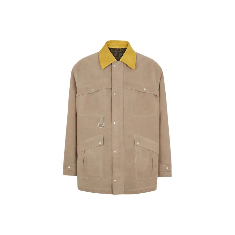 FENDI D ring Detailing Jacket-0