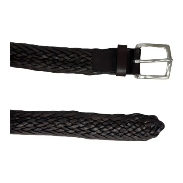 Orciani Masculine Braided Belt-1