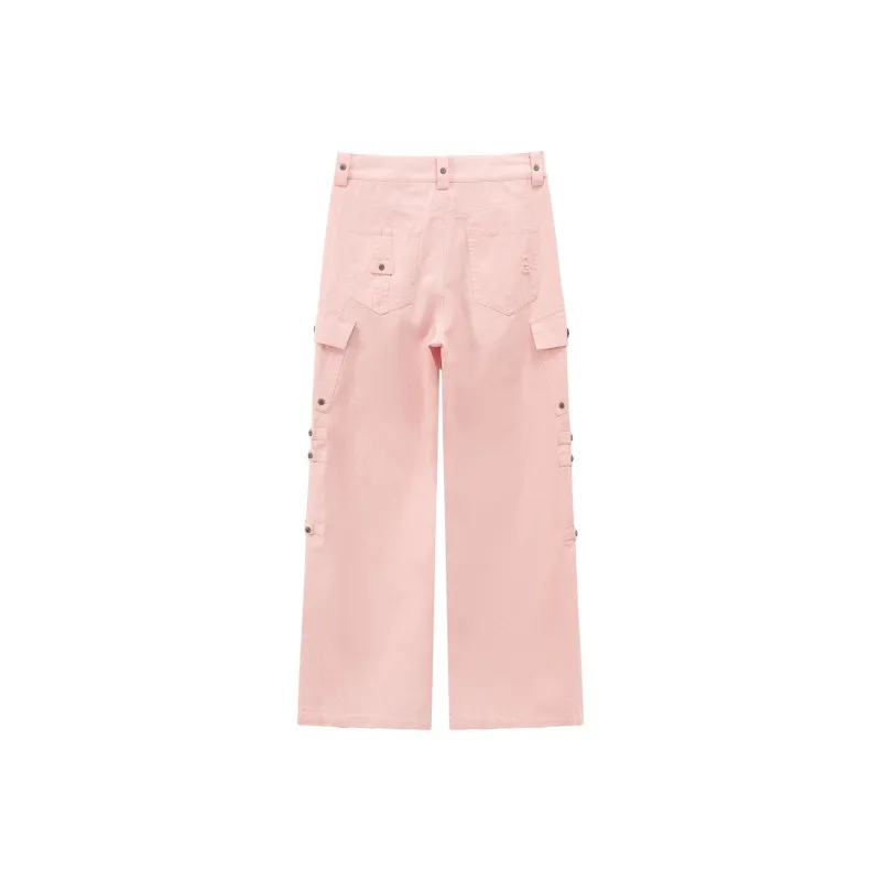 CHUU Casual Pants Women's Army Green-7