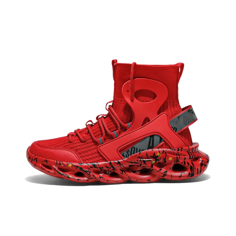 OFFER AITR Slip Resistant, Abrasion Resistant, Breathable High Top Casual Shoes Men's-6