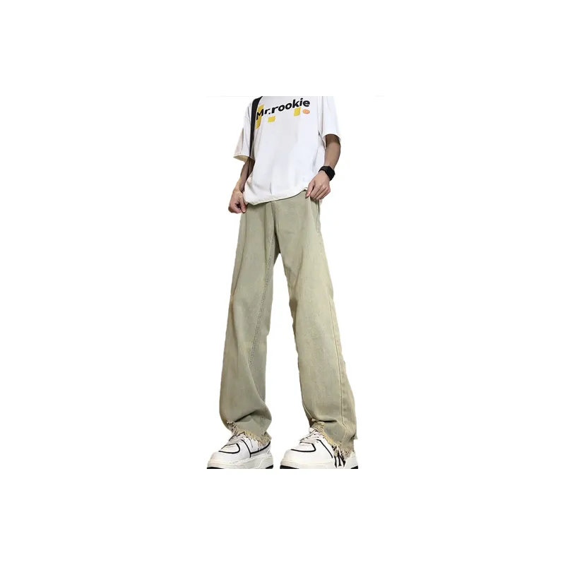 EDG Jeans Unisex Yellow Mud-0
