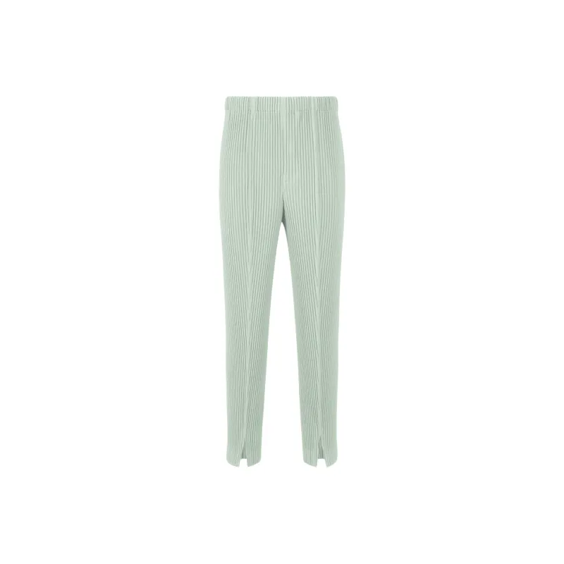 Homme Plissé Issey Miyake SS25 Casual Pants Men's Light Green-0