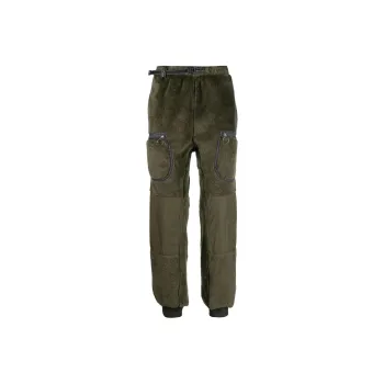And Wander X BARBOUR Casual Pants Men Olive Green