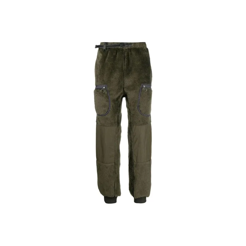 And Wander X BARBOUR Casual Pants Men Olive Green-0