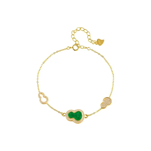 Cuiya Golden Building Ice Glutinous Bracelets Women's