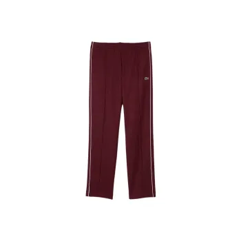 LACOSTE Knitted Sports Pants Men's Brown Red