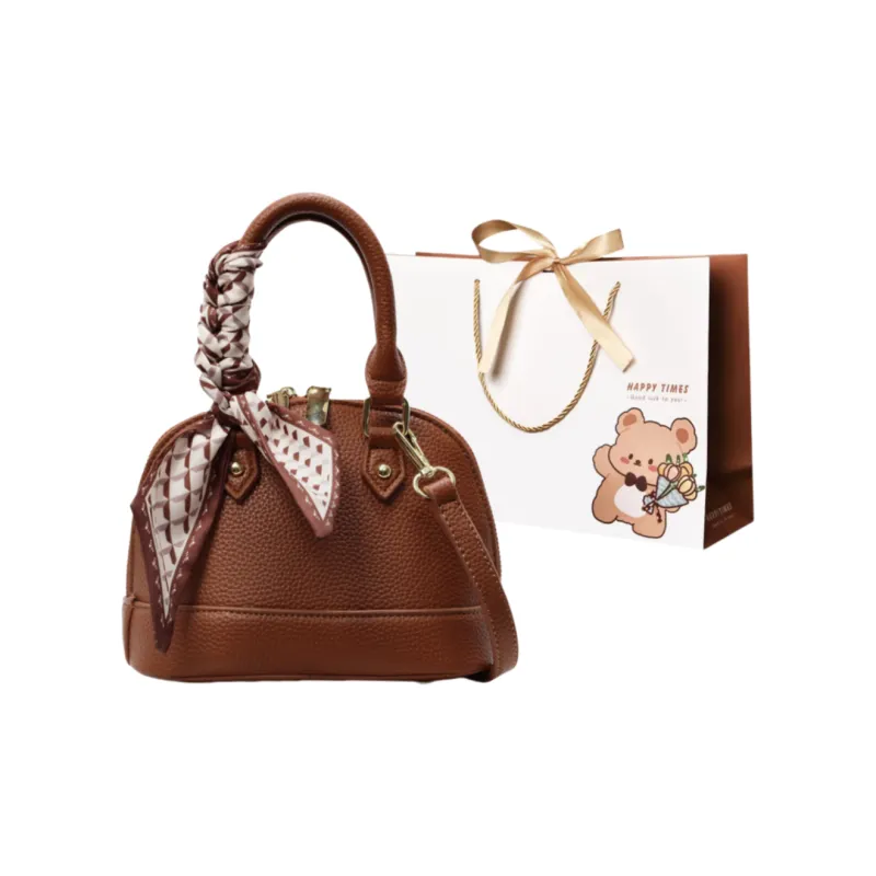 ERANGBEAR PU Dome Bag Handbag Women's Multicolor-9