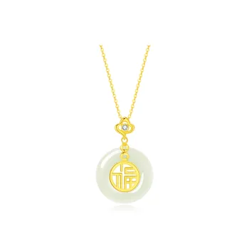 Crafts Women's Colored Glaze Necklaces Unisex