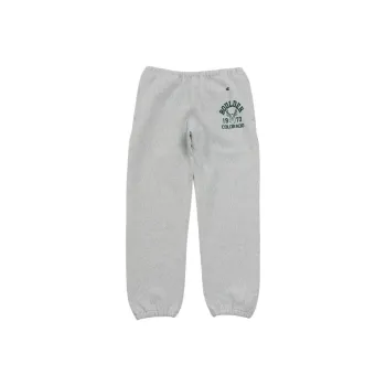 Champion Reverse Weave FW24 Knitted Sports Pants Men's Silver Gray