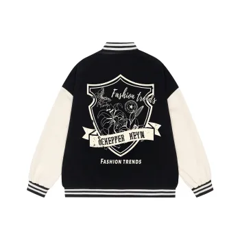 SCHEPPERHEYN Baseball Jacket Unisex Black