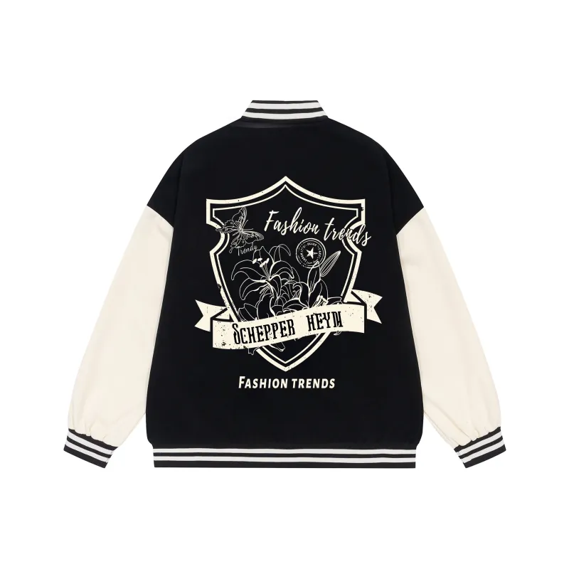 SCHEPPERHEYN Baseball Jacket Unisex Black-0
