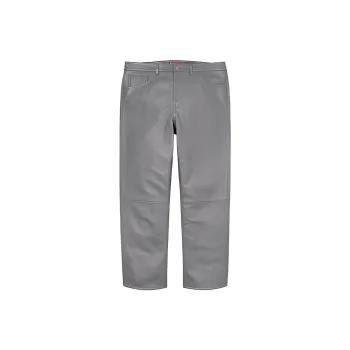 Supreme Leather 5 Pocket Jean
