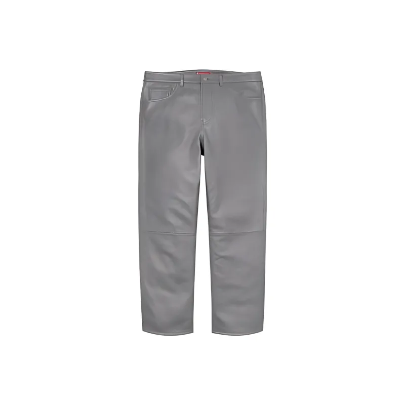 Supreme Leather 5 Pocket Jean-2