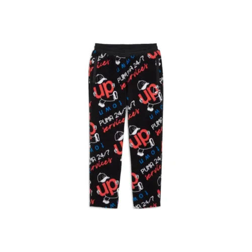 PUMA Casual Pants Men Black