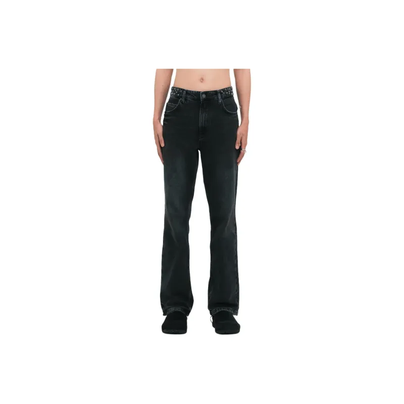 GUESS High-rise Straight-leg Jeans-0