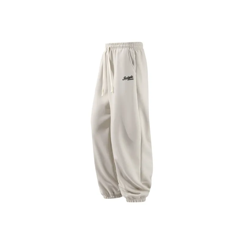 Small Columns Under The Sea Knitted Sports Pants Unisex-18