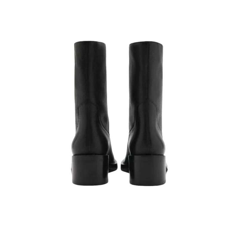 MANGO Ankle Boots Women's Black-4