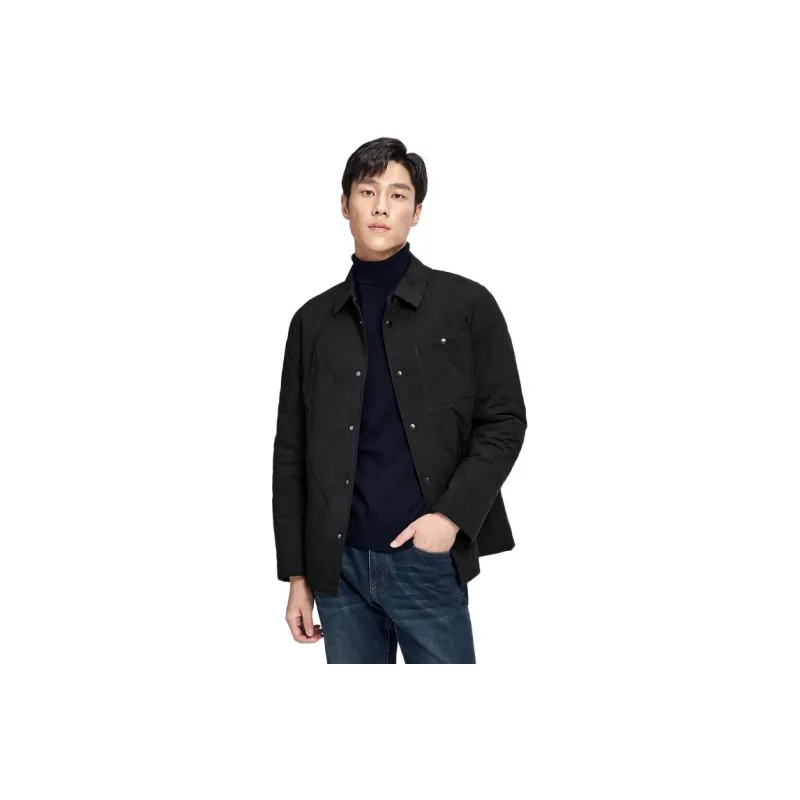 GOLDLION Puffer Jacket Men's Black-0