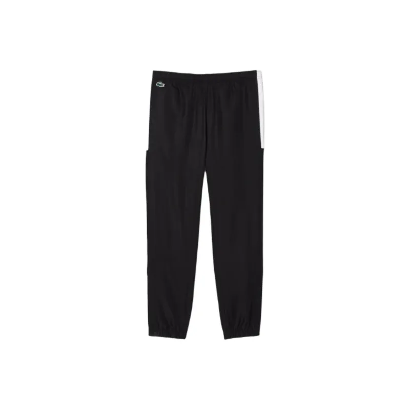 LACOSTE Knitted Sports Pants Men's Black Blue-0