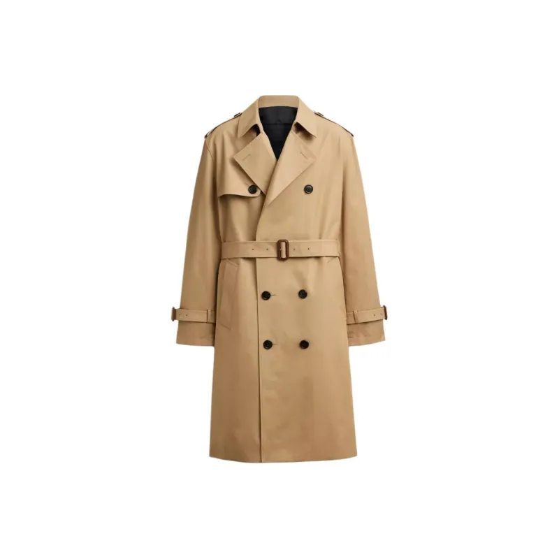 COACH FW24 Trench Coat Men's Khaki-0