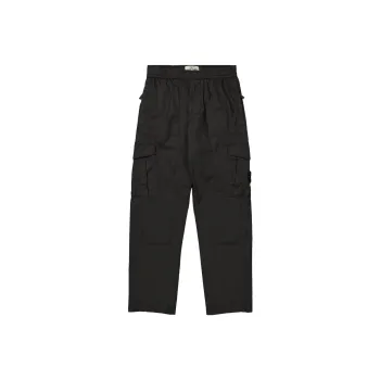 STONE ISLAND Logo Patch Cargo Trousers