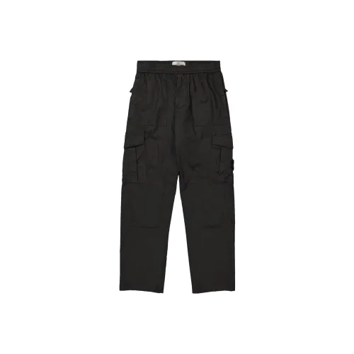STONE ISLAND Logo Patch Cargo Trousers
