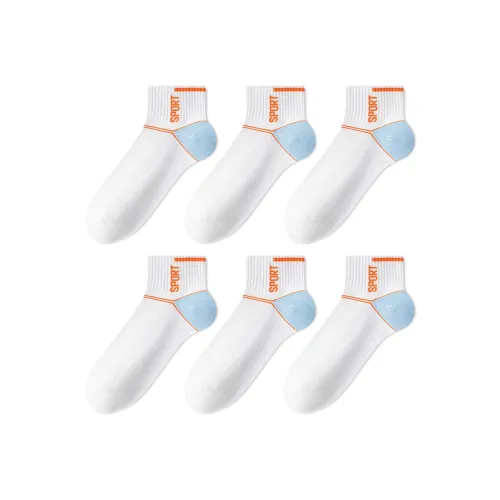 Urban Beauty Mid Calf Socks Men's 6 Pack