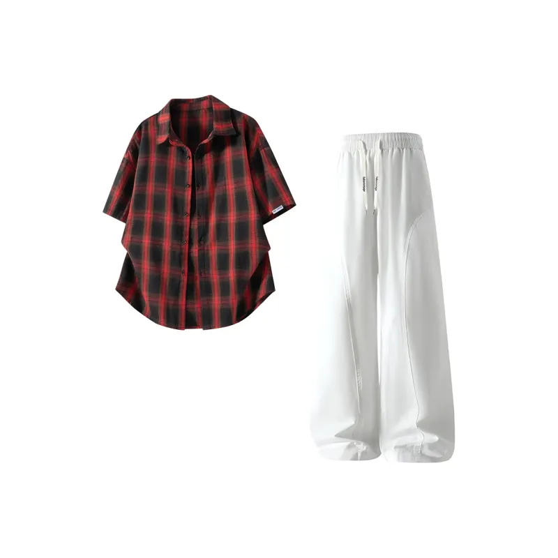 FAKE VINTAGE Shirt Matching Set Unisex-27