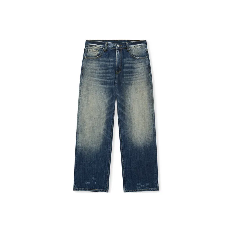 BONELESS Jeans Unisex Vintage Blue-0