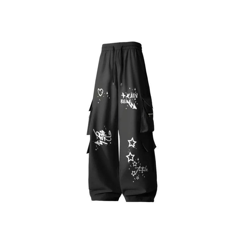 JINBEILE Cargo Pants Unisex-8