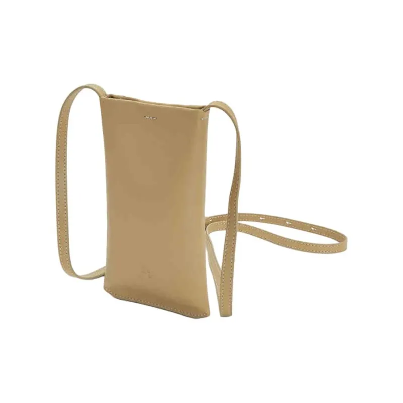 LOJEL Cow Leather Crossbody Bag With Cell Phone Pouch Mini Unisex Multicolor-1