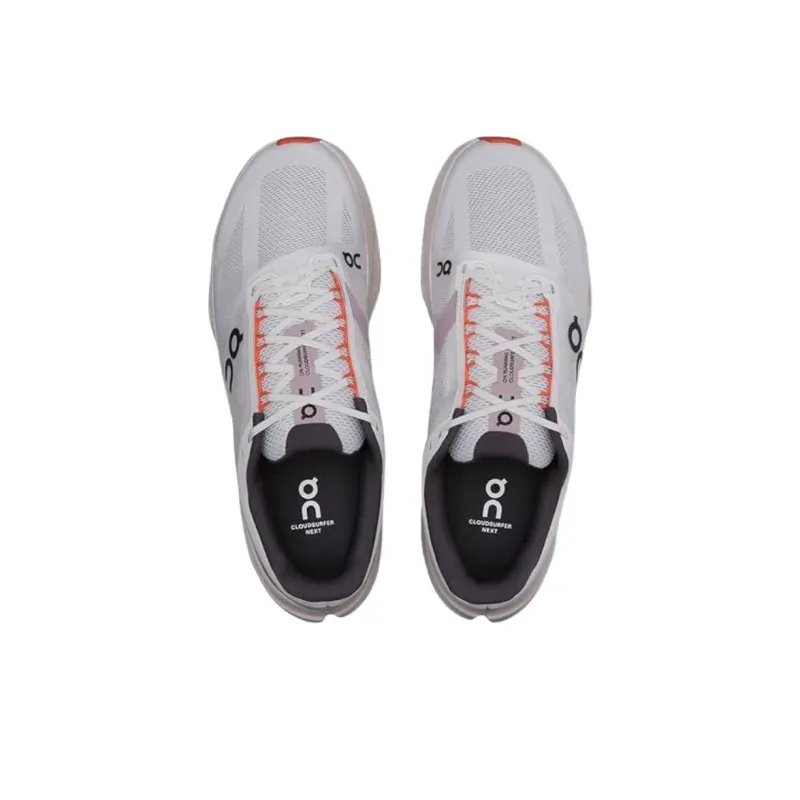 On Cloudsurfer Next Low Top Running Shoes Men's White-2