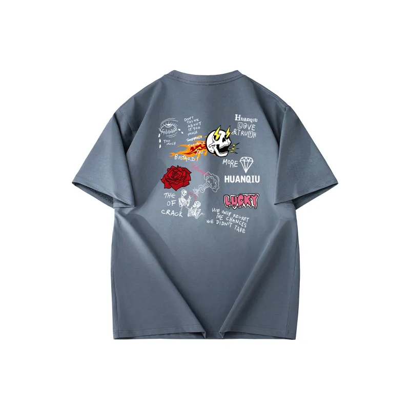HUANQIU T Shirts Unisex-4