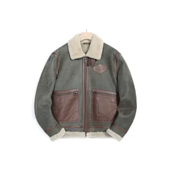 MCS Leather Jackets Men