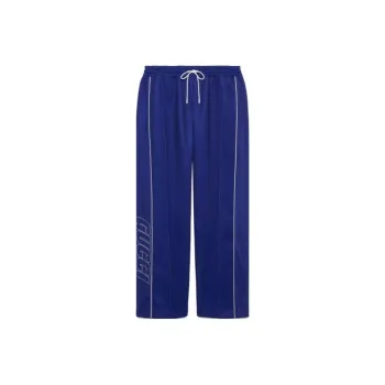 GUCCI Neoprene Jogging Pant Casual Pants Men's Blue