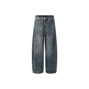 GBXM Jeans Unisex Washed Blue