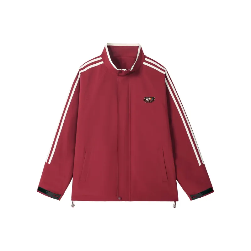 Qnxeey Jackets Coats Unisex Beige-4