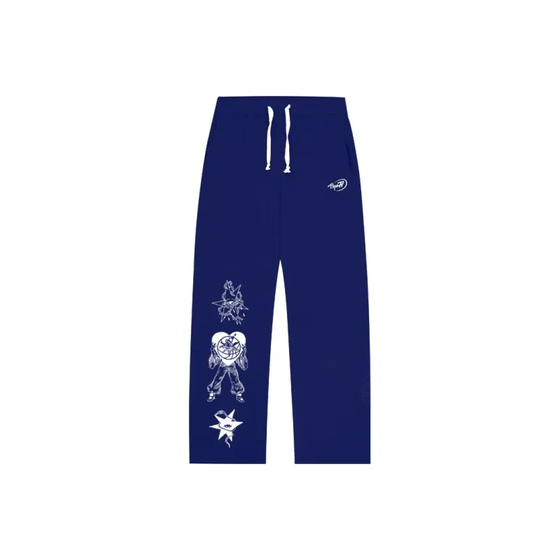 TIP OFF Knitted Sports Pants Unisex-13
