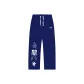 Navy Blue Straight Fit