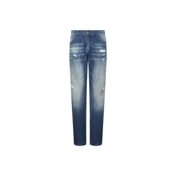 ANDREW MACKENZIE SS24 Jeans Men's Blue