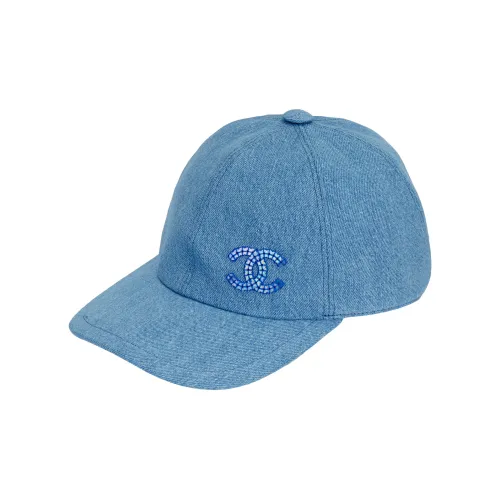 CHANEL - Baseball Caps Unisex Blue