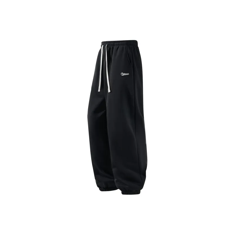 Small Columns Under The Sea Knitted Sports Pants Unisex-0