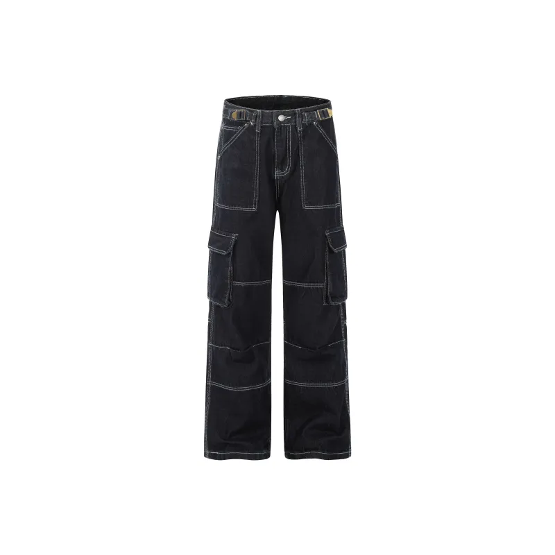 GBXM Jeans Unisex Dark Blue-0