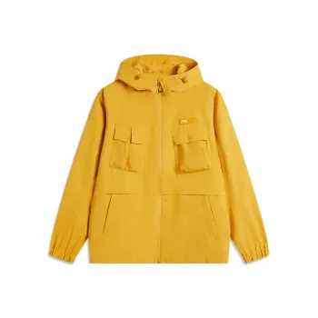 LiNing Sports Lifestyle Collection Sports Trendy Collection Trench Coat Men's Mineral Yellow