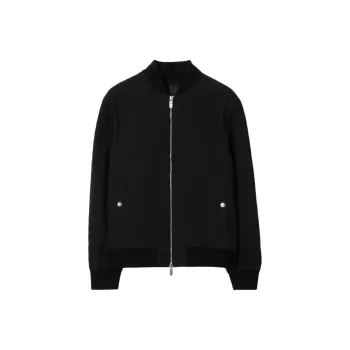Burberry Quilted Bomber Jacket