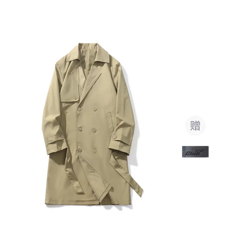 Tre Club Trench Coats Unisex-2