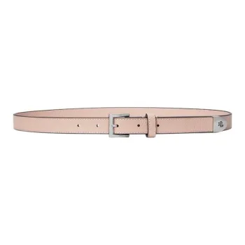Polo Ralph Lauren Cow Leather Belts Women's Pink Width 1.9cm